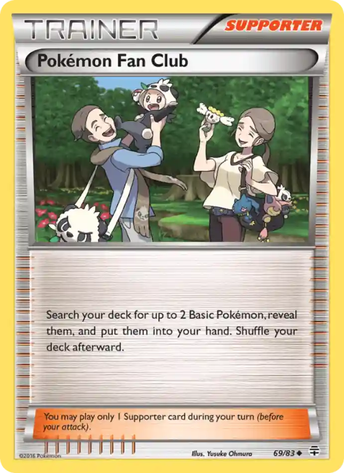 pokemon-fan-club-uncommon-generations-069-83-trainer-karti.webp Pokémon Fan Club - Reverse Holo Uncommon - Generations - 069/83 - Trainer Kartı - Görsel 1