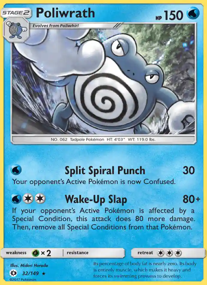 poliwrath-rare-sun-moon-032-149-pokemon-karti.webp Poliwrath - Holo Rare - Sun & Moon - 032/149 - Pokemon Kartı - Görsel 1