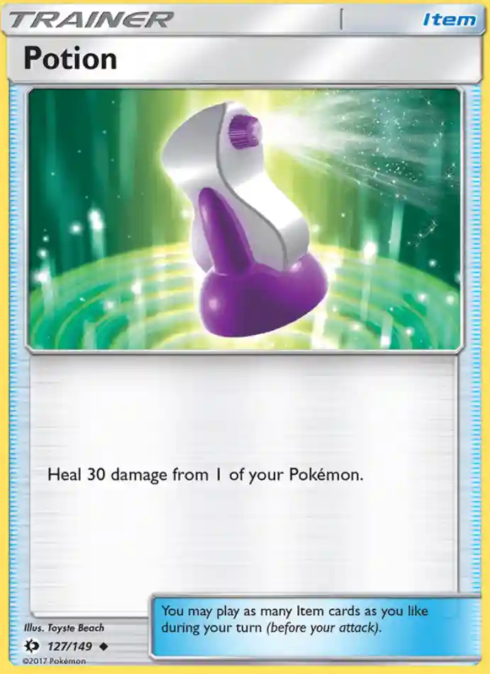 potion-uncommon-sun-moon-127-149-trainer-karti.webp Potion - Reverse Holo Uncommon - Sun & Moon - 127/149 - Trainer Kartı - Görsel 1