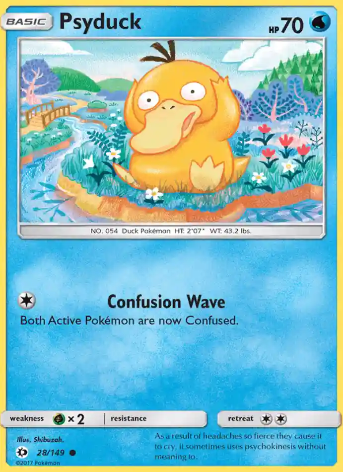 psyduck-common-sun-moon-028-149-pokemon-karti.webp Psyduck - Common - Sun & Moon - 028/149 - Pokemon Kartı - Görsel 1
