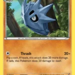 Pupitar - Reverse Holo Uncommon - Fates Collide - 042/124 - Pokemon Kartı