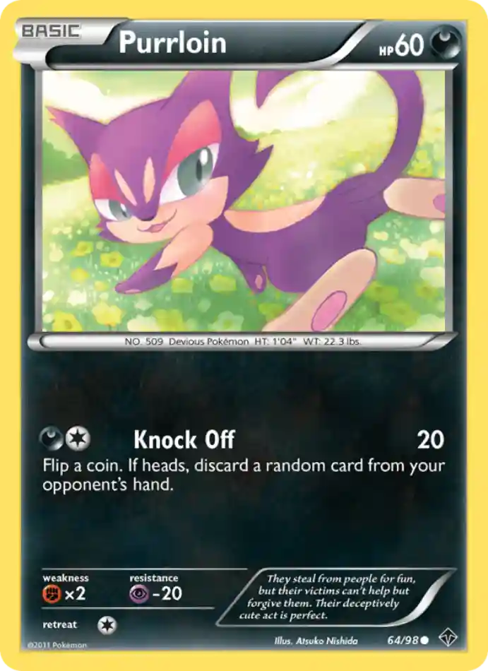 purrloin-common-emerging-powers-064-98-pokemon-karti.webp Purrloin - Common - Emerging Powers - 064/98 - Pokemon Kartı - Görsel 1