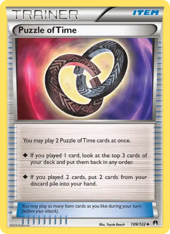 puzzle-of-time-uncommon-breakpoint-109-122-trainer-karti.webp Puzzle of Time - Uncommon - BREAKpoint - 109/122 - Trainer Kartı - Görsel 1