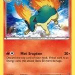 Quilava - Reverse Holo Uncommon - BREAKthrough - 019/162 - Pokemon Kartı