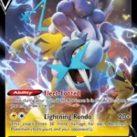 Raikou V - Holo Rare V - Brilliant Stars - 048/172 - Pokemon Kartı