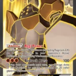 Regirock EX - Ultra Rare - Fates Collide - 043/124 - Pokemon Kartı