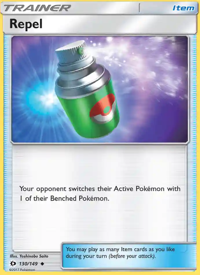 repel-uncommon-sun-moon-130-149-trainer-karti.webp Repel - Reverse Holo Uncommon - Sun & Moon - 130/149 - Trainer Kartı - Görsel 1