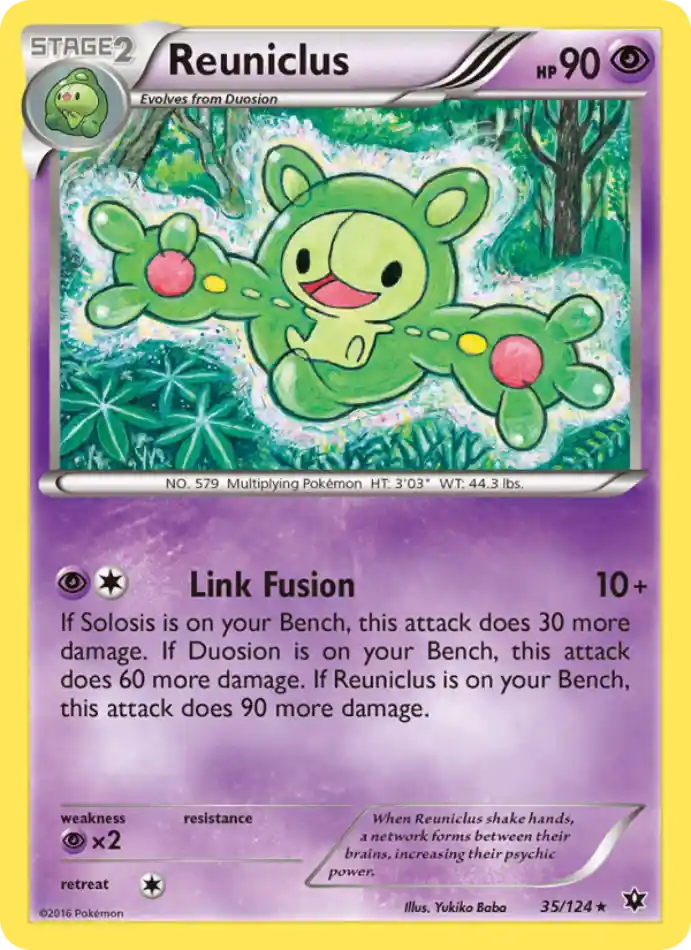 reuniclus-rare-fates-collide-035-124-pokemon-karti.webp Reuniclus - Reverse Holo Rare - Fates Collide - 035/124 - Pokemon Kartı - Görsel 1