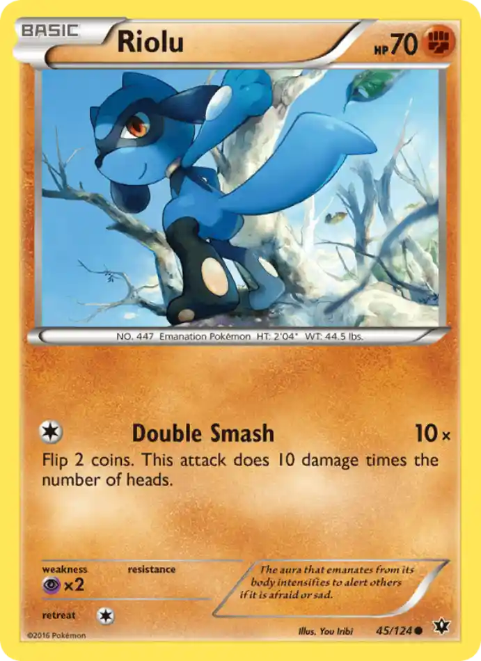 riolu-common-fates-collide-045-124-pokemon-karti.webp Riolu - Reverse Holo Common - Fates Collide - 045/124 - Pokemon Kartı - Görsel 1