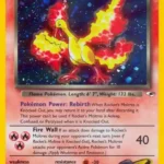 Rocket's Moltres - Rare Holo - Gym Heroes - 012/132 - Pokemon Kartı