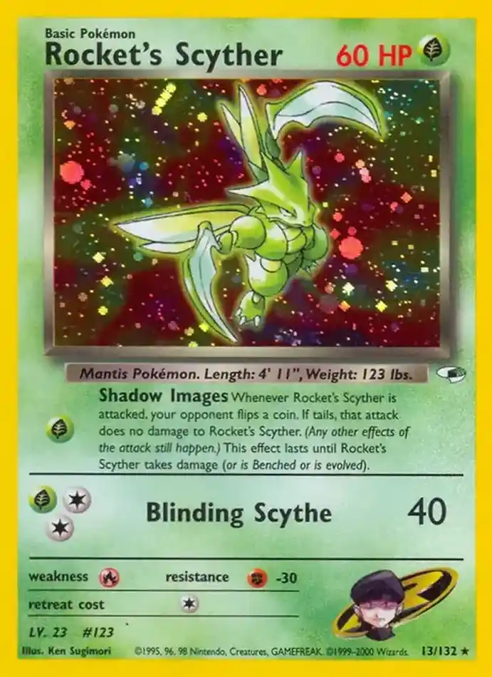 rocket-s-scyther-rare-holo-gym-heroes-013-132-pokemon-karti.webp Rocket's Scyther - Rare Holo - Gym Heroes - 013/132 - Pokemon Kartı - Görsel 1