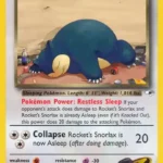 Rocket's Snorlax - Rare Holo - Gym Heroes - 033/132 - Pokemon Kartı