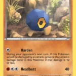 Roggenrola - Reverse Holo Common - Emerging Powers - 049/98 - Pokemon Kartı