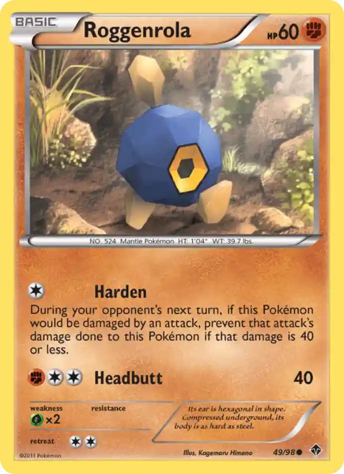 roggenrola-common-emerging-powers-049-98-pokemon-karti.webp Roggenrola - Common - Emerging Powers - 049/98 - Pokemon Kartı - Görsel 1