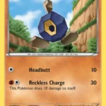 Roggenrola - Reverse Holo Common - Emerging Powers - 050/98 - Pokemon Kartı