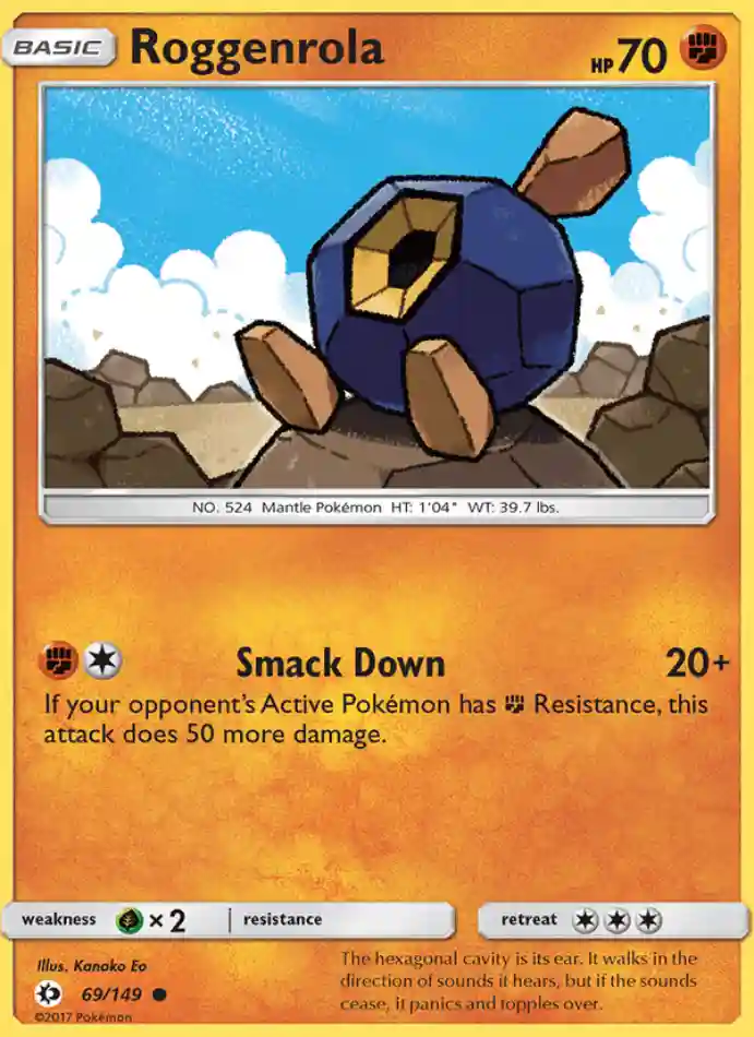 roggenrola-common-sun-moon-069-149-pokemon-karti.webp Roggenrola - Common - Sun & Moon - 069/149 - Pokemon Kartı - Görsel 1