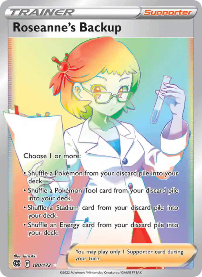 roseanne-s-backup-secret-rare-brilliant-stars-180-172-trainer-karti.webp Roseanne's Backup - Secret Rare - Brilliant Stars - 180/172 - Trainer Kartı - Görsel 1