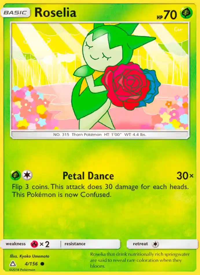 roselia-common-ultra-prism-004-156-pokemon-karti.webp Roselia - Common - Ultra Prism - 004/156 - Pokemon Kartı - Görsel 1