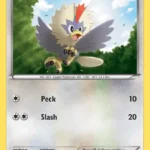Rufflet - Reverse Holo Common - Emerging Powers - 086/98 - Pokemon Kartı