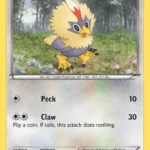 Rufflet - Reverse Holo Common - Emerging Powers - 087/98 - Pokemon Kartı