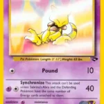 Sabrina's Abra - Common - Gym Challenge - 093/132 - Pokemon Kartı