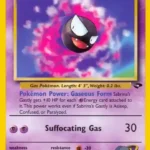 Sabrina's Gastly - Common - Gym Challenge - 097/132 - Pokemon Kartı