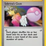 Sabrina's Gaze - Common - Gym Heroes - 125/132 - Trainer Kartı