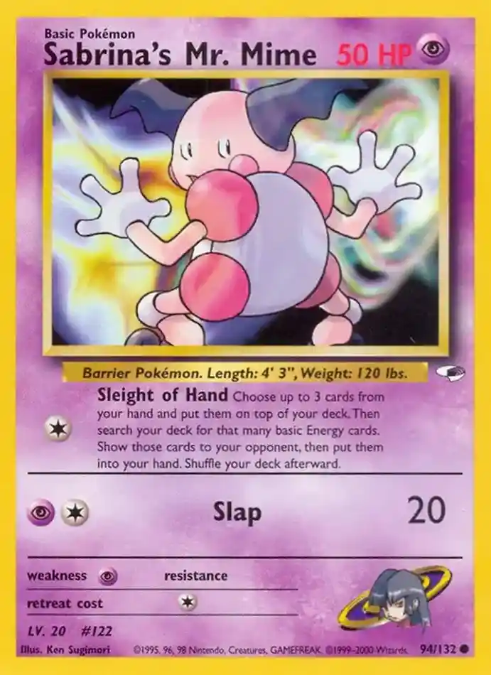 sabrina-s-mr-mime-common-gym-heroes-094-132-pokemon-karti.webp Sabrina's Mr. Mime - Common - Gym Heroes - 094/132 - Pokemon Kartı - Görsel 1