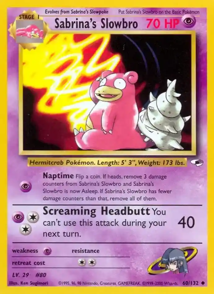 sabrina-s-slowbro-uncommon-gym-heroes-060-132-pokemon-karti.webp Sabrina's Slowbro - Uncommon - Gym Heroes - 060/132 - Pokemon Kartı - Görsel 1