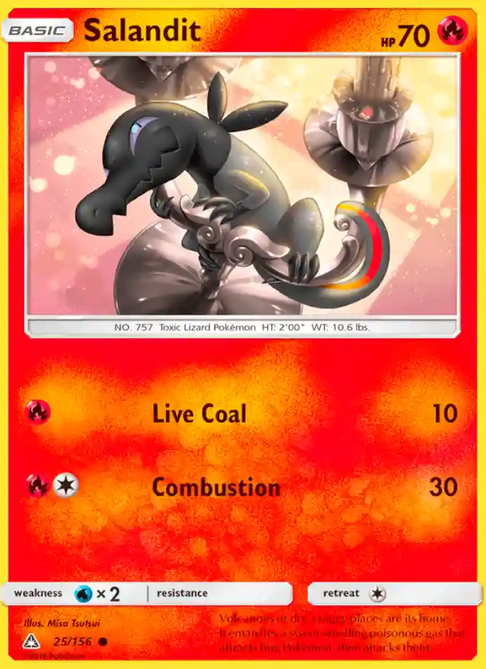 salandit-common-ultra-prism-025-156-pokemon-karti.webp Salandit - Common - Ultra Prism - 025/156 - Pokemon Kartı - Görsel 1