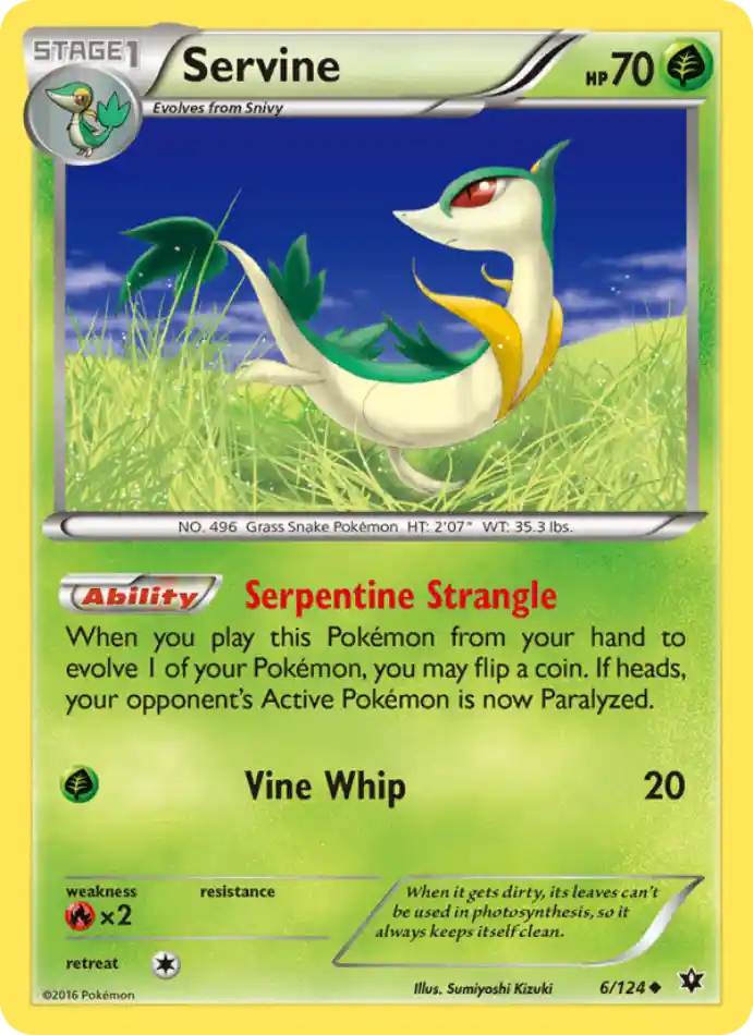 servine-uncommon-fates-collide-006-124-pokemon-karti.webp Servine - Uncommon - Fates Collide - 006/124 - Pokemon Kartı - Görsel 1