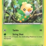 Sewaddle - Reverse Holo Common - Emerging Powers - 003/98 - Pokemon Kartı
