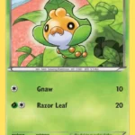 Sewaddle - Reverse Holo Common - Emerging Powers - 004/98 - Pokemon Kartı