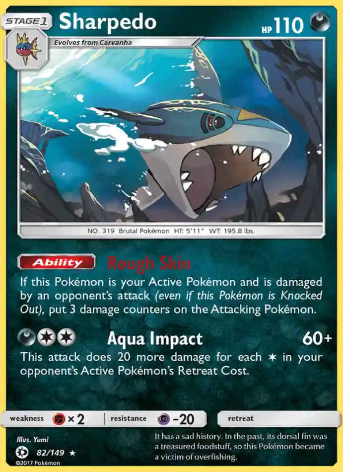 sharpedo-rare-sun-moon-082-149-pokemon-karti.webp Sharpedo - Holo Rare - Sun & Moon - 082/149 - Pokemon Kartı - Görsel 1