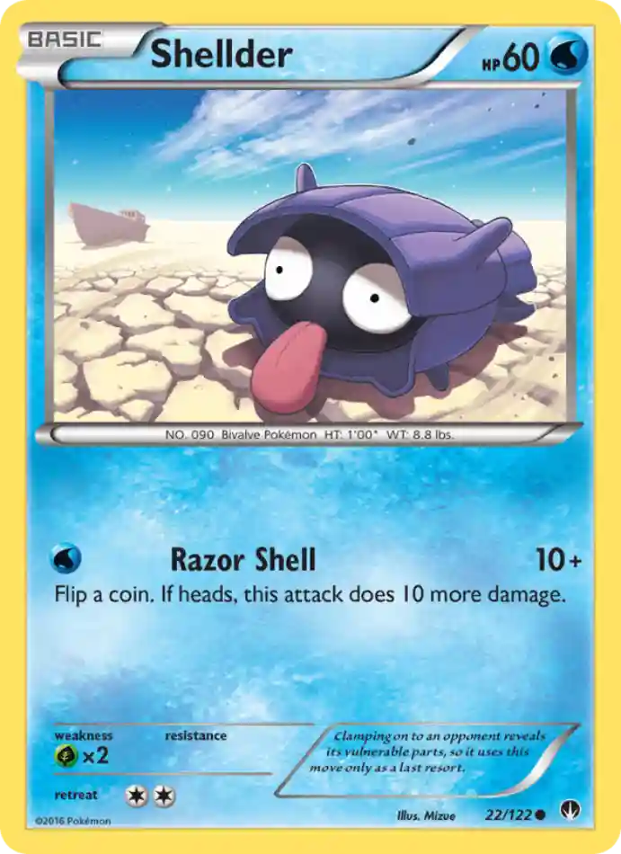 shellder-common-breakpoint-022-122-pokemon-karti.webp Shellder - Reverse Holo Common - BREAKpoint - 022/122 - Pokemon Kartı - Görsel 1