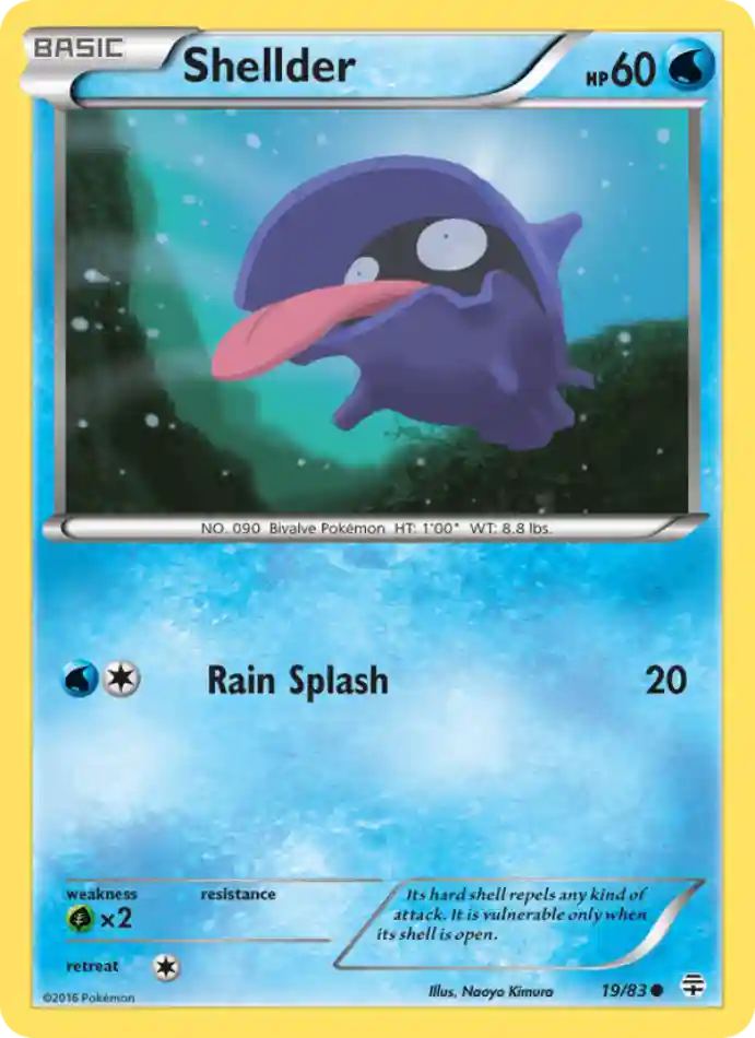 shellder-common-generations-019-83-pokemon-karti.webp Shellder - Reverse Holo Common - Generations - 019/83 - Pokemon Kartı - Görsel 1