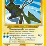 Shining Raichu - Holo Rare - Neo Destiny - 111/105 - Pokemon Kartı
