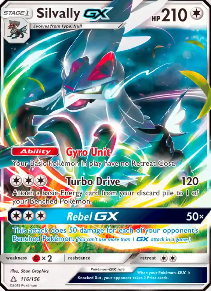 silvally-gx-ultra-rare-ultra-prism-116-156-pokemon-karti.webp Silvally GX - Ultra Rare - Ultra Prism - 116/156 - Pokemon Kartı - Görsel 1