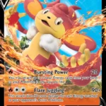 Simisear V - Holo Rare V - Brilliant Stars - 027/172 - Pokemon Kartı