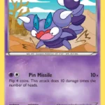 Skorupi - Reverse Holo Common - BREAKpoint - 053/122 - Pokemon Kartı