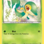 Snivy - Reverse Holo Common - Fates Collide - 005/124 - Pokemon Kartı