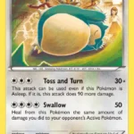 Snorlax - Rare - Fates Collide - 077/124 - Pokemon Kartı