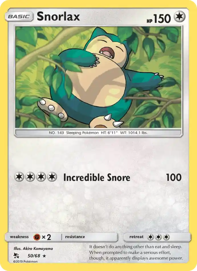 snorlax-rare-hidden-fates-050-68-pokemon-karti.webp Snorlax - Reverse Holo Rare - Hidden Fates - 050/68 - Pokemon Kartı - Görsel 1
