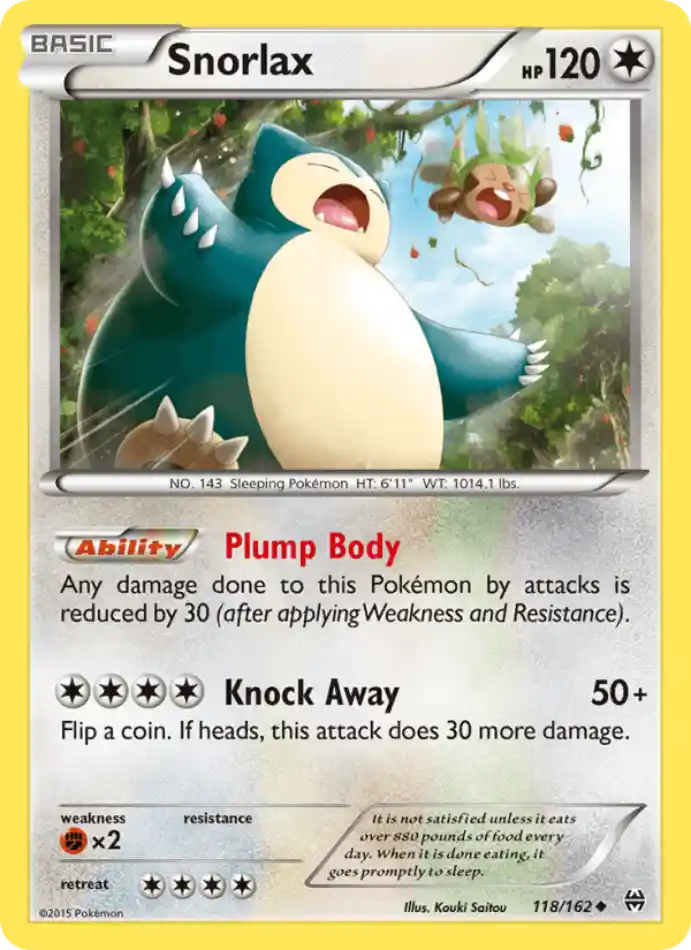 snorlax-uncommon-breakthrough-118-162-pokemon-karti.webp Snorlax - Reverse Holo Uncommon - BREAKthrough - 118/162 - Pokemon Kartı - Görsel 1