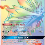 Solgaleo GX - Secret Rare - Sun & Moon - 155/149 - Pokemon Kartı