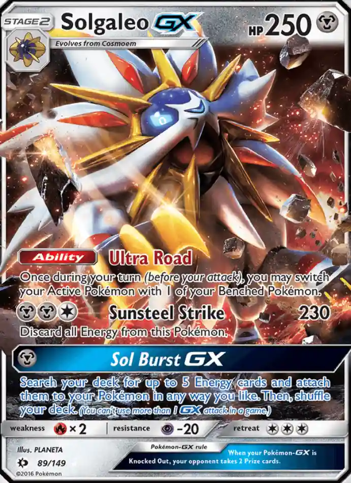 solgaleo-gx-ultra-rare-sun-moon-089-149-pokemon-karti.webp Solgaleo GX - Ultra Rare - Sun & Moon - 089/149 - Pokemon Kartı - Görsel 1