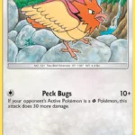 Spearow - Reverse Holo Common - Sun & Moon - 097/149 - Pokemon Kartı