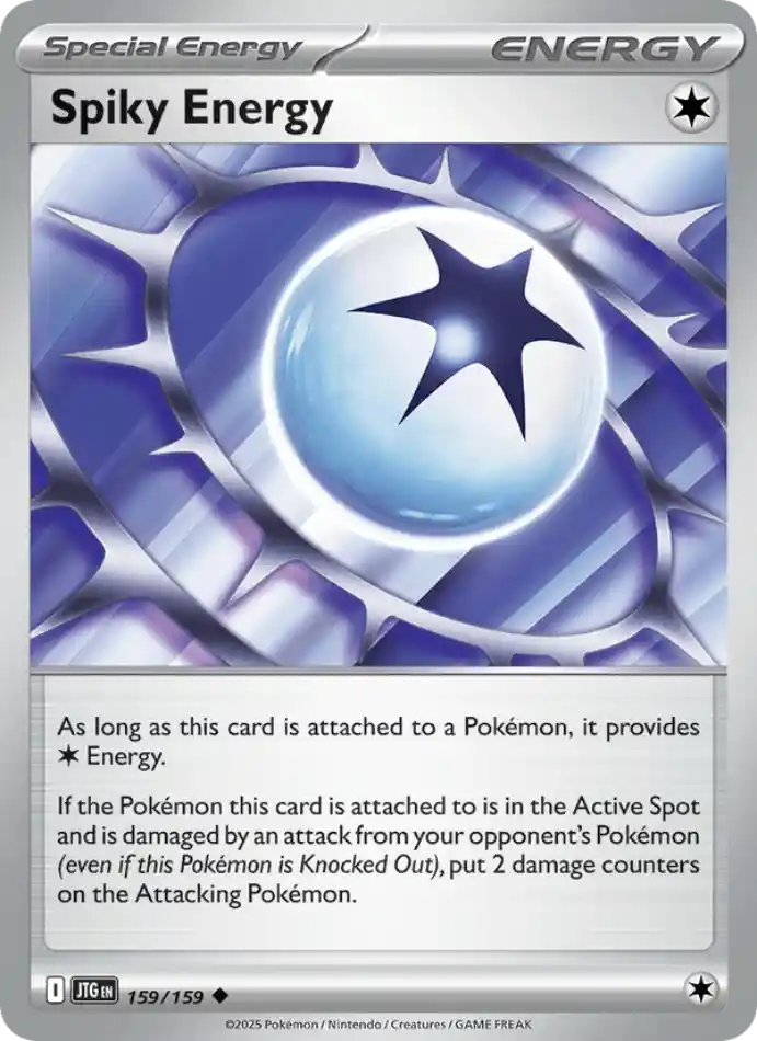 spiky-energy-uncommon-journey-together-159-159-enerji-karti.webp Spiky Energy - Reverse Holo Uncommon - Journey Together - 159/159 - Enerji Kartı - Görsel 1