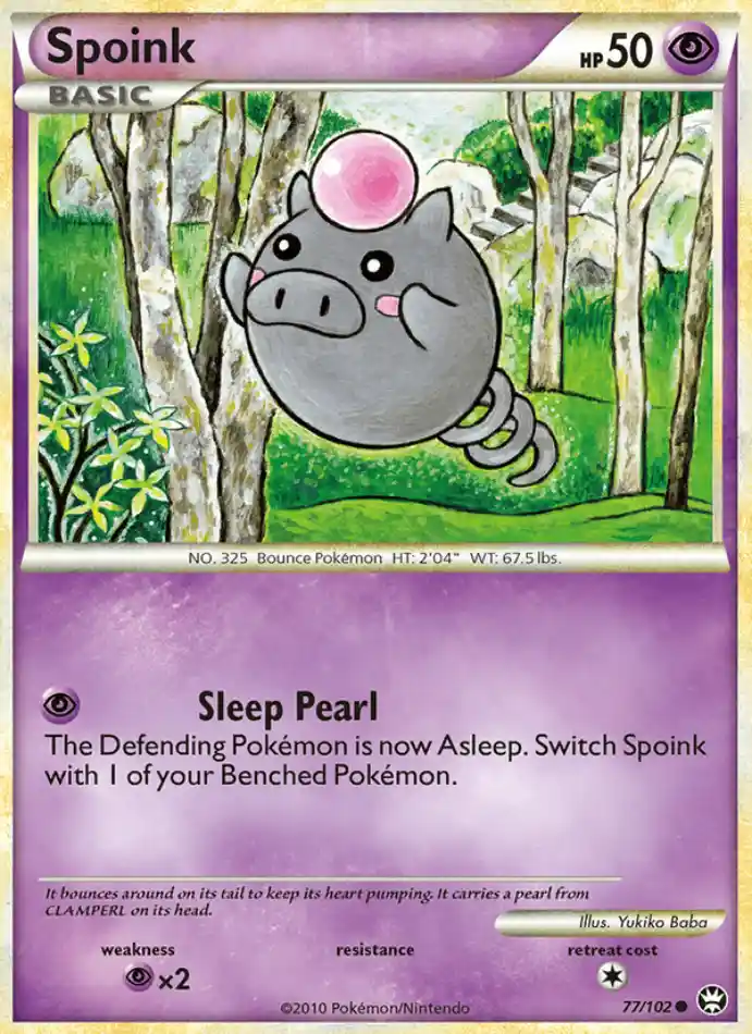 spoink-common-triumphant-077-102-pokemon-karti.webp Spoink - Common - Triumphant - 077/102 - Pokemon Kartı - Görsel 1