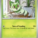 Sprigatito - Common - Journey Together - 016/159 - Pokemon Kartı